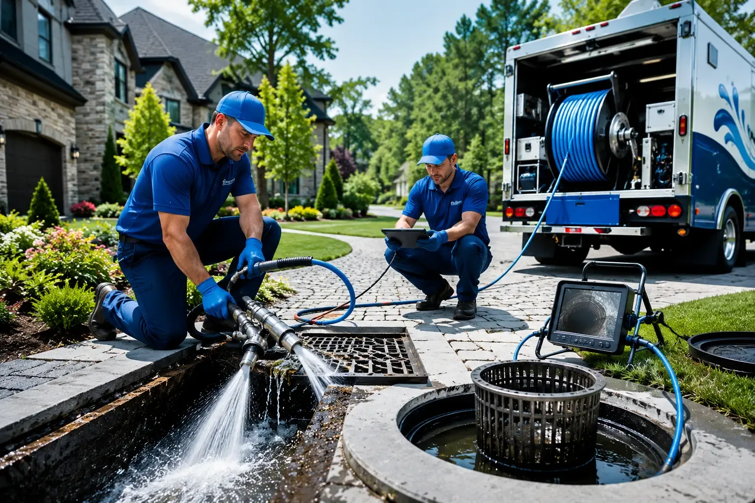 Local outdoor drain cleaning professionals in Shawnee, OH